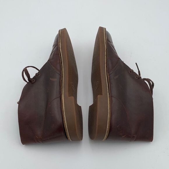 Clarks Originals Desert Boots Beeswax Brown Leather Chukka Men’s main image 8